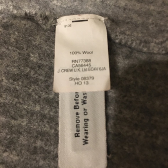 J. Crew M gray sweater - Picture 5 of 5